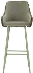 CONJUNTO DE 2 BANCOS DE BAR ALASKA VERDE 52X46X111 CM (ALTURA DO ASSENTO 78 CM)