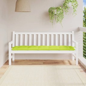 vidaXL Almofadão p/ banco de jardim tecido oxford verde brilhante