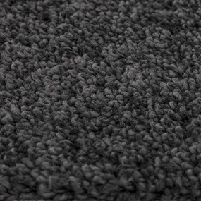 Tapete Shaggy vidaXL com Base de Látex Cinza Escuro 240x340 cm