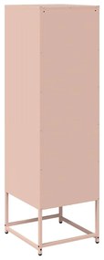 Móvel alto 36x39x123 cm aço laminado a frio rosa