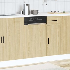 Painel máquina lavar louça Porto carvalho sonoma 45x1,5x67 cm