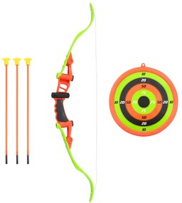 vidaXL 5 pcs conjunto tiro com arco para crianças 68 cm