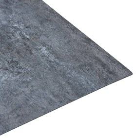 Tábuas de soalho autoadesivas 5,11 m² PVC mármore cinzento