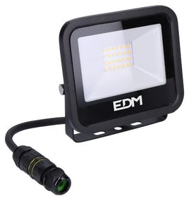 Projector LED Edm Black Series 1520 Lm 20 W 6400K