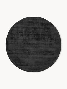 Tapete redondo artesanal em viscose Jane