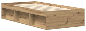 Estrutura de cama sem colchão 100x200cm derivados de madeira
