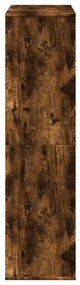 Estante 100x33x125,5 cm derivados de madeira carvalho fumado