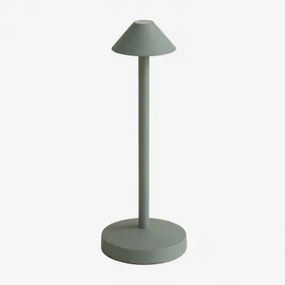 Lâmpada De Mesa Led Sem Fios Para Exterior Em Ferro Emilija Tropa - Sklum