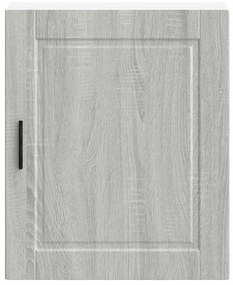 Armários parede cozinha 2 pcs Porto sonoma cinza