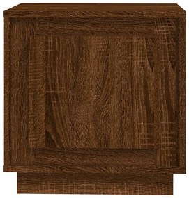 Mesas cabeceira 2 pcs 44x35x45 deriv. madeira carvalho castanho