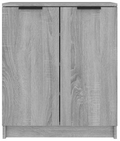 Sapateira 59x35x70 cm derivados de madeira sonoma cinza