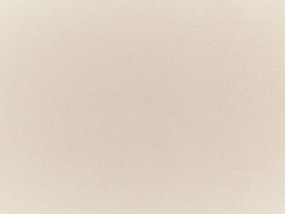 Cama de casal com arrumação em veludo creme claro 140 x 200 cm BOUSSE Beliani