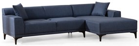 **** Sofá de Canto Petra – Azul – 145 x 250 cm

**