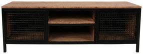 Móvel TV Zeno – Pinheiro Preto – 150 cm x 47 cm x 40 cm