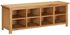 Sapateira 114x37x45 cm madeira de carvalho maciça