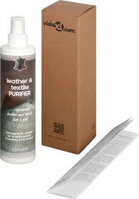 vidaXL Purificador de couro e tecido 250 ml