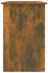 Secretária 100x50x76cm derivados de madeira cor carvalho fumado