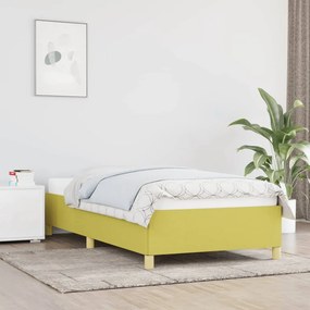 Estrutura de cama 90x200 cm tecido verde