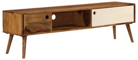 Móvel de TV 140x30x40 cm madeira de acácia maciça