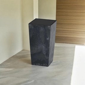 Vaso de flores com aspeto de betão, 91L 40 x 40 x 75 cm  91L Antracite