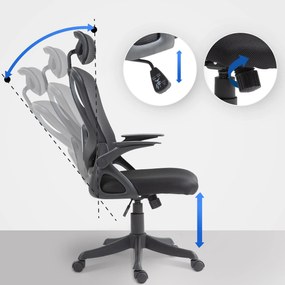 Cadeira de escritório Taos preta