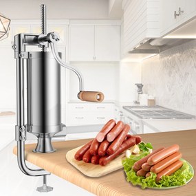 Máquina de enchimento de salsicha Máquina de enchimento de salsicha Seringa de salsicha com 4 tubos de enchimento 3L