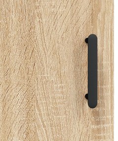 Secretária Root com 2 Portas de 140 cm - Carvalho - Design Nórdico