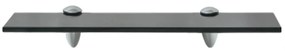 Prateleiras flutuantes 2 pcs vidro 40x10 cm 8 mm