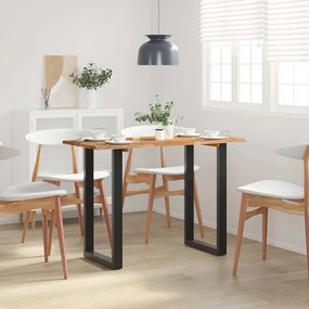 vidaXL Mesa de jantar 110x50x76 madeira de acácia maciça