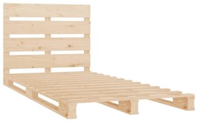 Cama sem colchão 90x200 cm madeira de pinho maciça