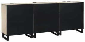 Conjunto de Móveis para Banheiro 3 pcs Branco 180 x 33 x 75 cm
