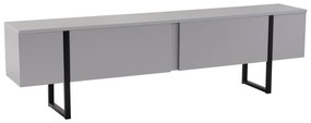 Móvel para TV Serenity - Cinza Preto - 180x50x29,5 cm