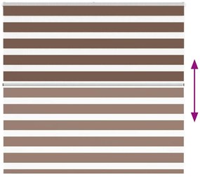 Cortina de zebra 165x100 cm largura do tecido 160,9cm poliéster