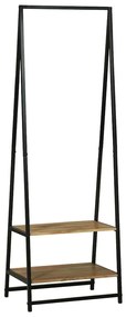 Suporte para Roupas 60x45x180 cm Madeira Sólida de Acácia