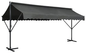 vidaXL Toldo de pé 500x300 cm antracite