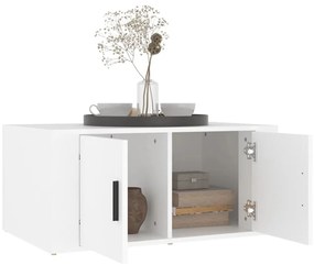Mesa de centro 80x50x36 cm derivados de madeira branco