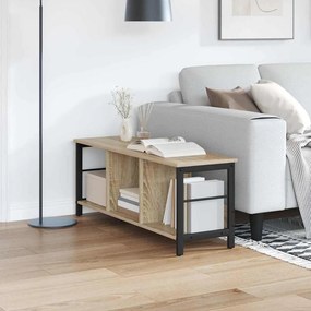 vidaXL Estante Carvalho Sonoma 102 x 32 x 40,5 cm Madeira processada