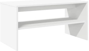 Móvel de TV 80x40x40 cm contraplacado branco