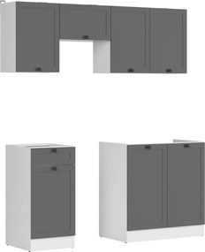 Conjunto de cozinha modular Classic Grey 117