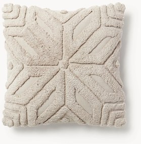 Capa de almofada em algodão com padrão de inverno Nira