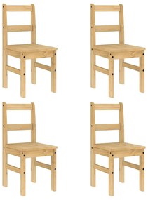 5 pcs conjunto de jantar Panama madeira pinho maciça