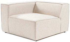 Sofá de 1 Lugar Lora – Castanho Claro – Altura 66 cm