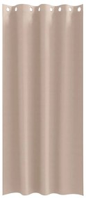 Cortinas 2 pcs Cinzento-acastanhado 245 x 140 cm Poliéster
