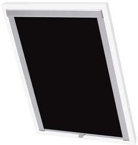 Persiana de enrolar opaca preto MK06