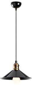 Chandelier Berceste – Preto – 24 cm x 108 cm