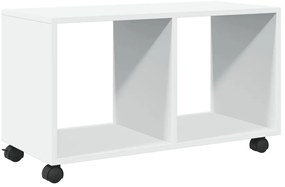 Móvel com rodas 72x33x42,5 cm derivados de madeira branco