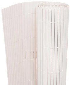 Cerca de jardim dupla face 90x300 cm branco