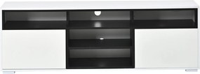 Móvel para TV LED, Branco | AOSOM Portugal