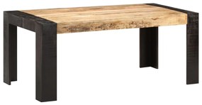 Mesa de jantar 180x90x76 cm madeira de mangueira maciça