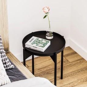 Mesa de Centro Shb-002-A – Preto – 44x57x44 cm | Tribo Home